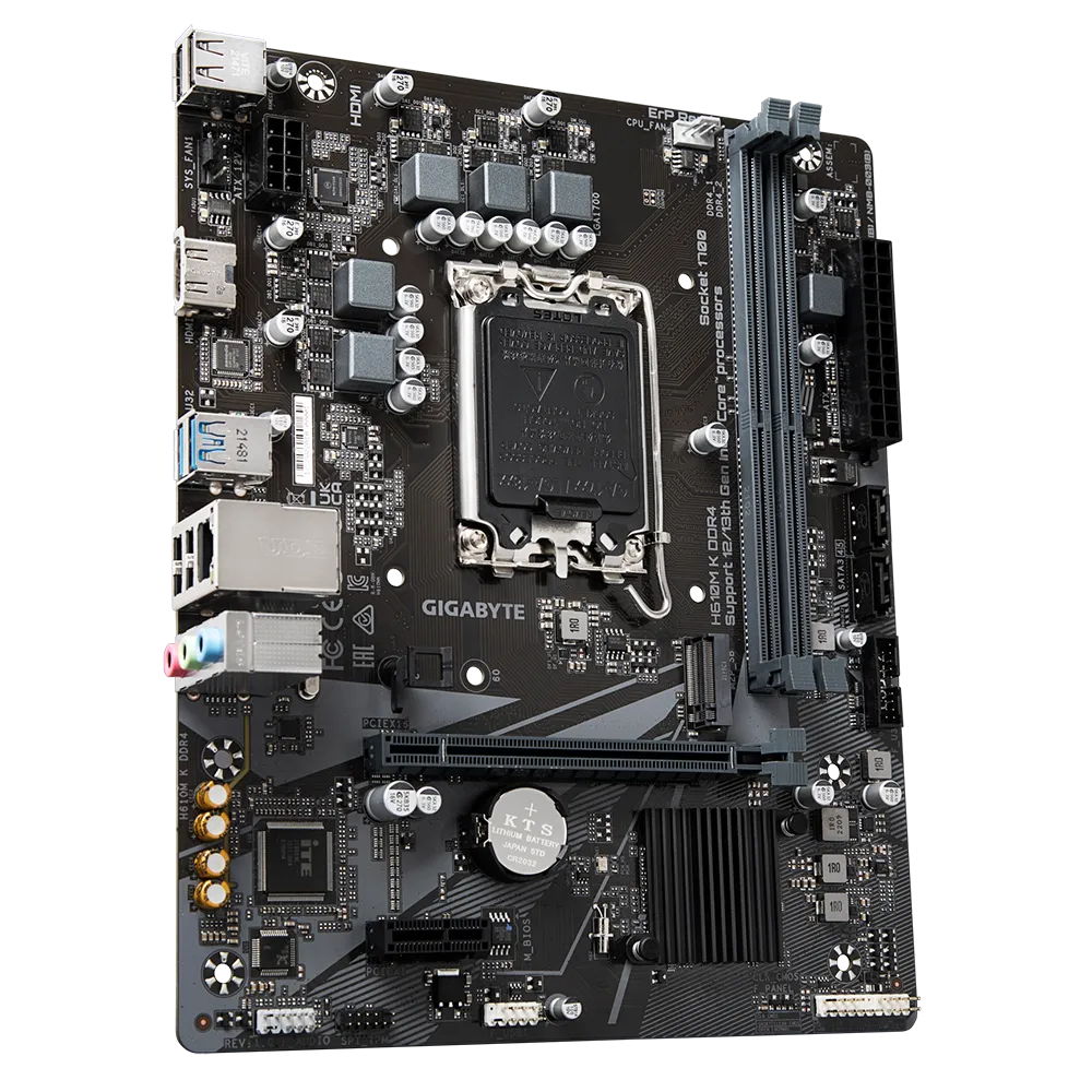 Gigabyte Motherboard H610m K DDR4 Gigabyte Motherboard H610m K DDR4